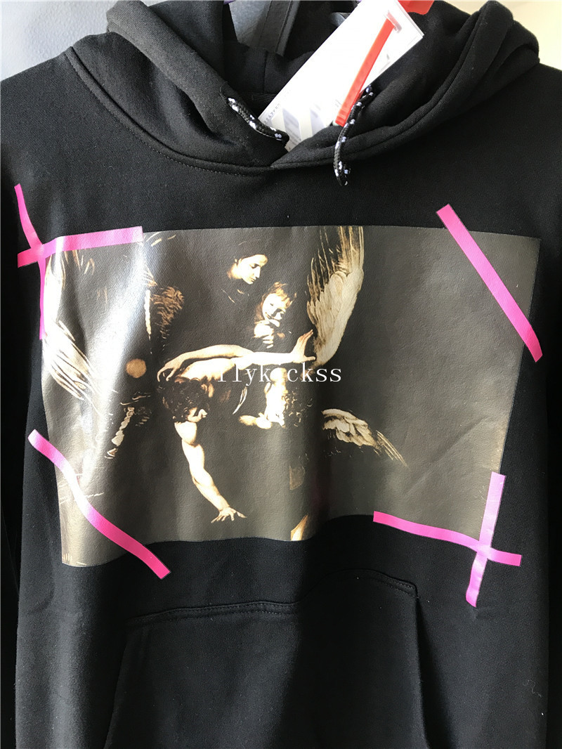 Off White OW Black Hoodie